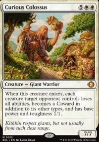 Curious Colossus - Lorwyn Eclipsed