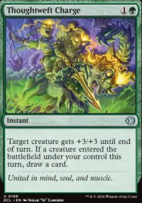 Thoughtweft Charge - Lorwyn Eclipsed