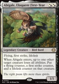 Abigale, Eloquent First-Year - Lorwyn Eclipsed