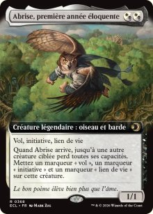 Abrise, premi�re ann�e �loquente - Lorwyn Eclipsed