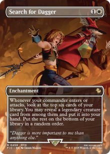 Search for Dagger - Final Fantasy Commander Decks