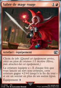 Sabre de mage rouge - Final Fantasy
