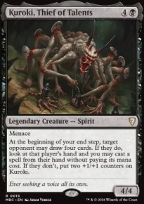 Kuroki, Thief of Talents - Mystery Booster Commander Edition