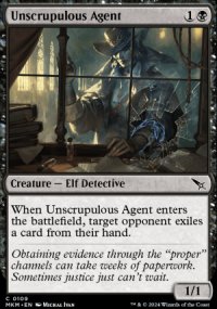 Unscrupulous Agent - 