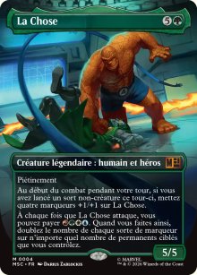 La Chose - Marvel Super Heroes Commander Decks