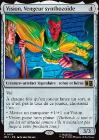 Vision, Vengeur synthozo�de - Marvel Super Heroes Commander Decks