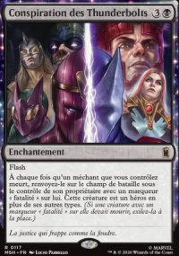 Conspiration des Thunderbolts - Marvel Super Heroes