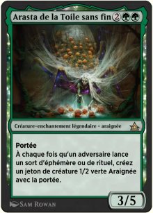 Arasta de la Toile sans fin - Through the Omenpaths - Bonus sheet