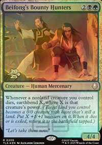 Chasseurs de prime de Beifong - Prerelease Promos