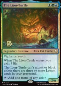 La tortue-lion - Prerelease Promos