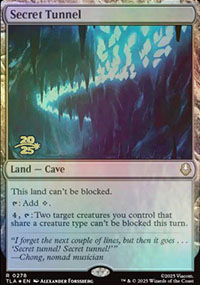 Tunnel secret - Prerelease Promos