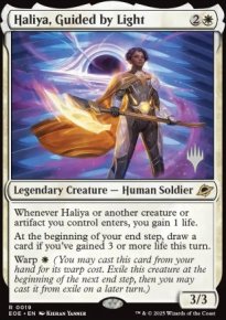 Haliya, guide par la lumire - Planeswalker symbol stamped promos