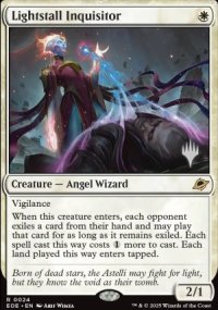Inquisiteur paralux - Planeswalker symbol stamped promos