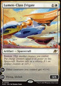 Frgate de classe Lumen - Planeswalker symbol stamped promos