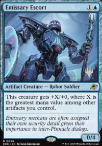 Escorte d'missaire - Planeswalker symbol stamped promos