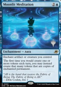 Mditation au clair de lune - Planeswalker symbol stamped promos