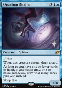 Sphinx quantique - Planeswalker symbol stamped promos
