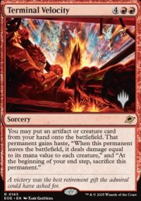 Vitesse terminale - Planeswalker symbol stamped promos