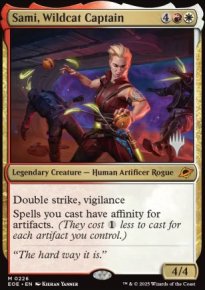 Sami, capitaine de reconnaissance - Planeswalker symbol stamped promos
