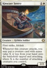 Sentinelle de Kinsca�r - Planeswalker symbol stamped promos
