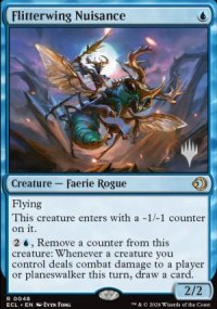 Importun voltigeaile - Planeswalker symbol stamped promos