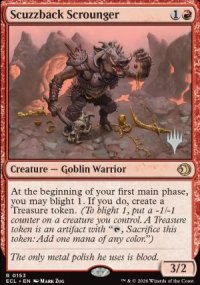 Fouineur de Crassedos - Planeswalker symbol stamped promos