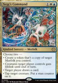Commandement de Sygg - Planeswalker symbol stamped promos