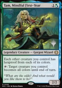 Tam, premi�re ann�e attentive - Planeswalker symbol stamped promos