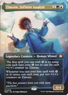 Zimone, Infinite Analyst - Secrets of Strixhaven Commander Decks