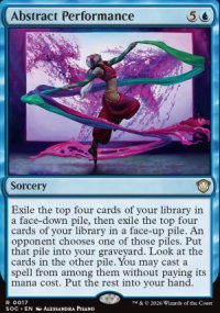 Abstract Performance - Secrets of Strixhaven Commander Decks