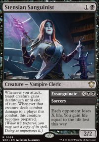 <br>Exsanguinate - Secrets of Strixhaven Commander Decks