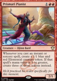Prismari Pianist - Secrets of Strixhaven Commander Decks