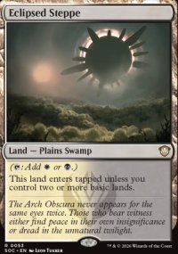 Eclipsed Steppe - Secrets of Strixhaven Commander Decks