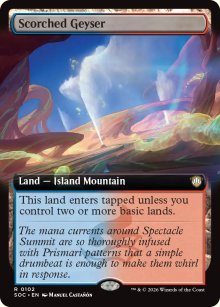 Scorched Geyser - Secrets of Strixhaven Commander Decks