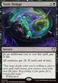 Toxic Deluge - Secrets of Strixhaven Commander Decks