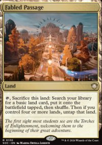 Fabled Passage - Secrets of Strixhaven Commander Decks
