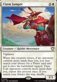 Claim Jumper - Secrets of Strixhaven Commander Decks