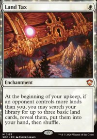Land Tax - Secrets of Strixhaven Commander Decks