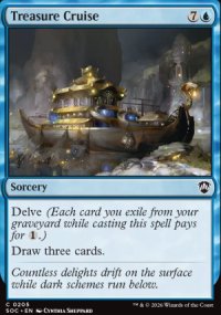 Treasure Cruise - Secrets of Strixhaven Commander Decks