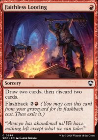 Faithless Looting - Secrets of Strixhaven Commander Decks