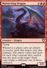 Mirrorwing Dragon - Secrets of Strixhaven Commander Decks