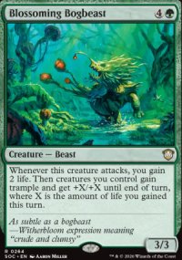 Blossoming Bogbeast - Secrets of Strixhaven Commander Decks