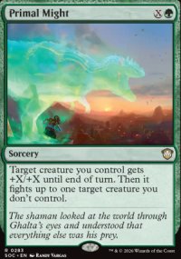 Primal Might - Secrets of Strixhaven Commander Decks
