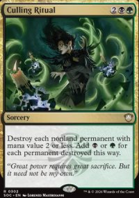 Culling Ritual - Secrets of Strixhaven Commander Decks