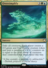 Oversimplify - Secrets of Strixhaven Commander Decks