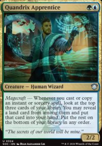Quandrix Apprentice - Secrets of Strixhaven Commander Decks