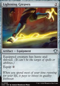 Lightning Greaves - Secrets of Strixhaven Commander Decks