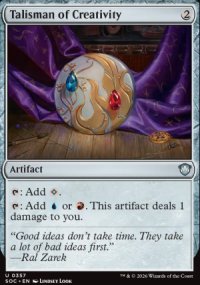 Talisman of Creativity - Secrets of Strixhaven Commander Decks