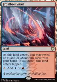 Frostboil Snarl - Secrets of Strixhaven Commander Decks