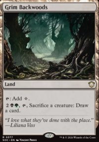 Grim Backwoods - Secrets of Strixhaven Commander Decks